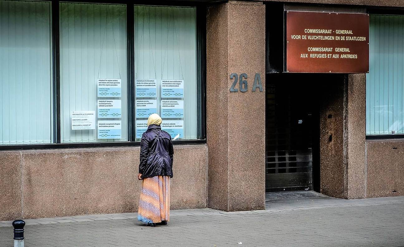 Vluchtelingen Maximiliaanpark Commissariaat-Generaal voor de vluchtelingen en de staatlozen
