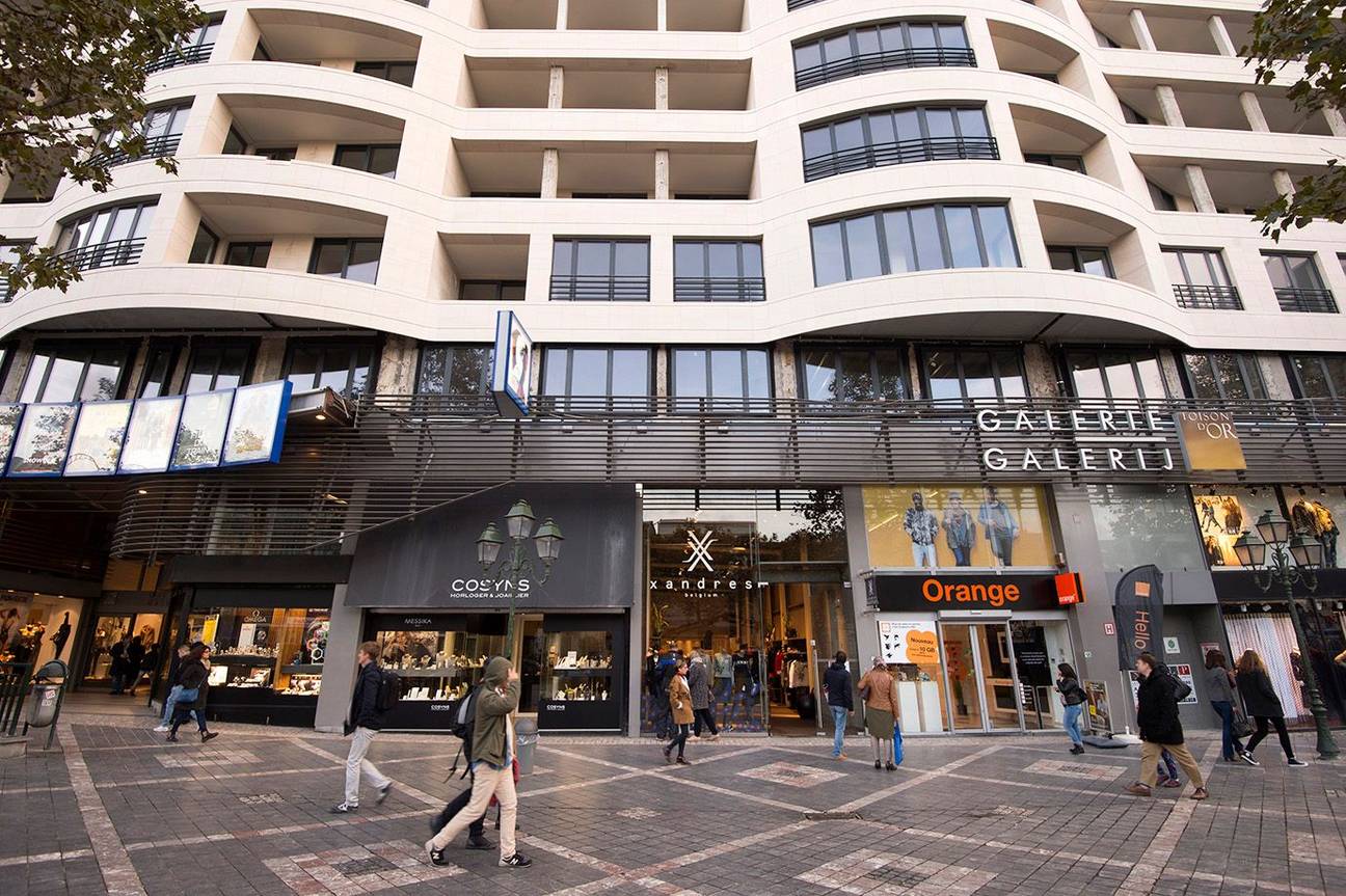 Gulden Vlies galerij Fnac winkelcentrum Toison d'Or