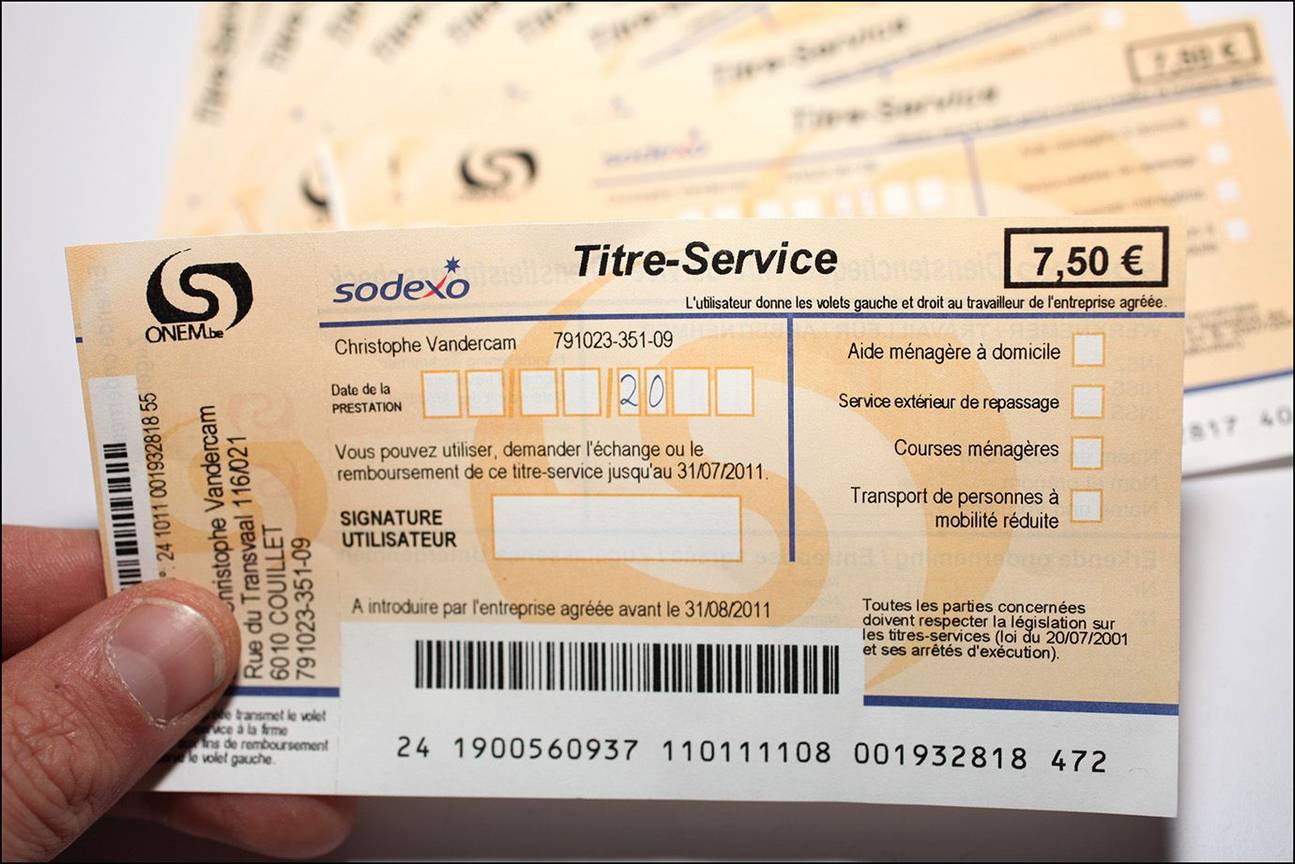 Dienstencheques titre-service Sodexo 