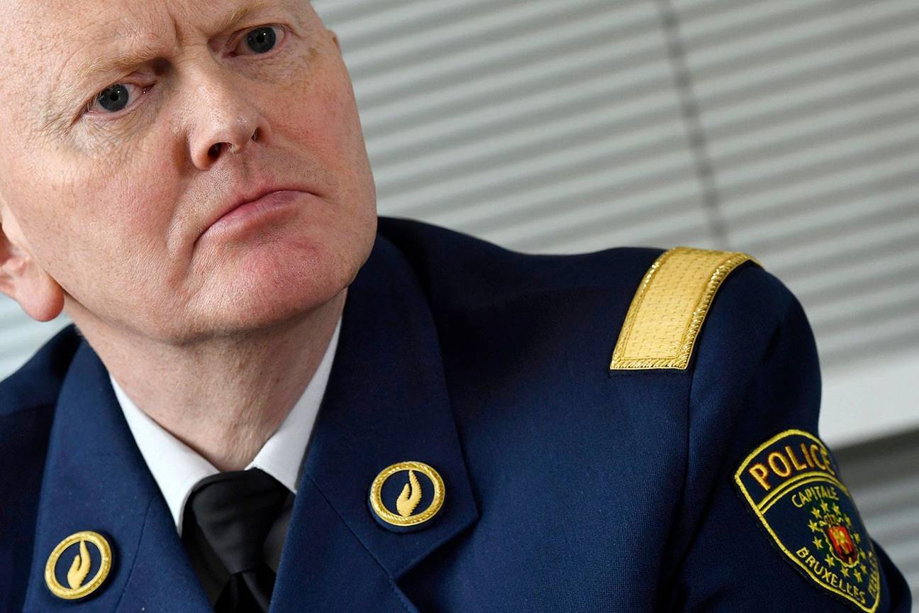 Korpschef politiezone Brussel Hoofdstad Elsene Michel Goovaerts