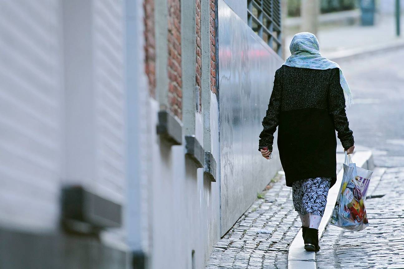 Marollen hoofddoek islam volkswijk mensen