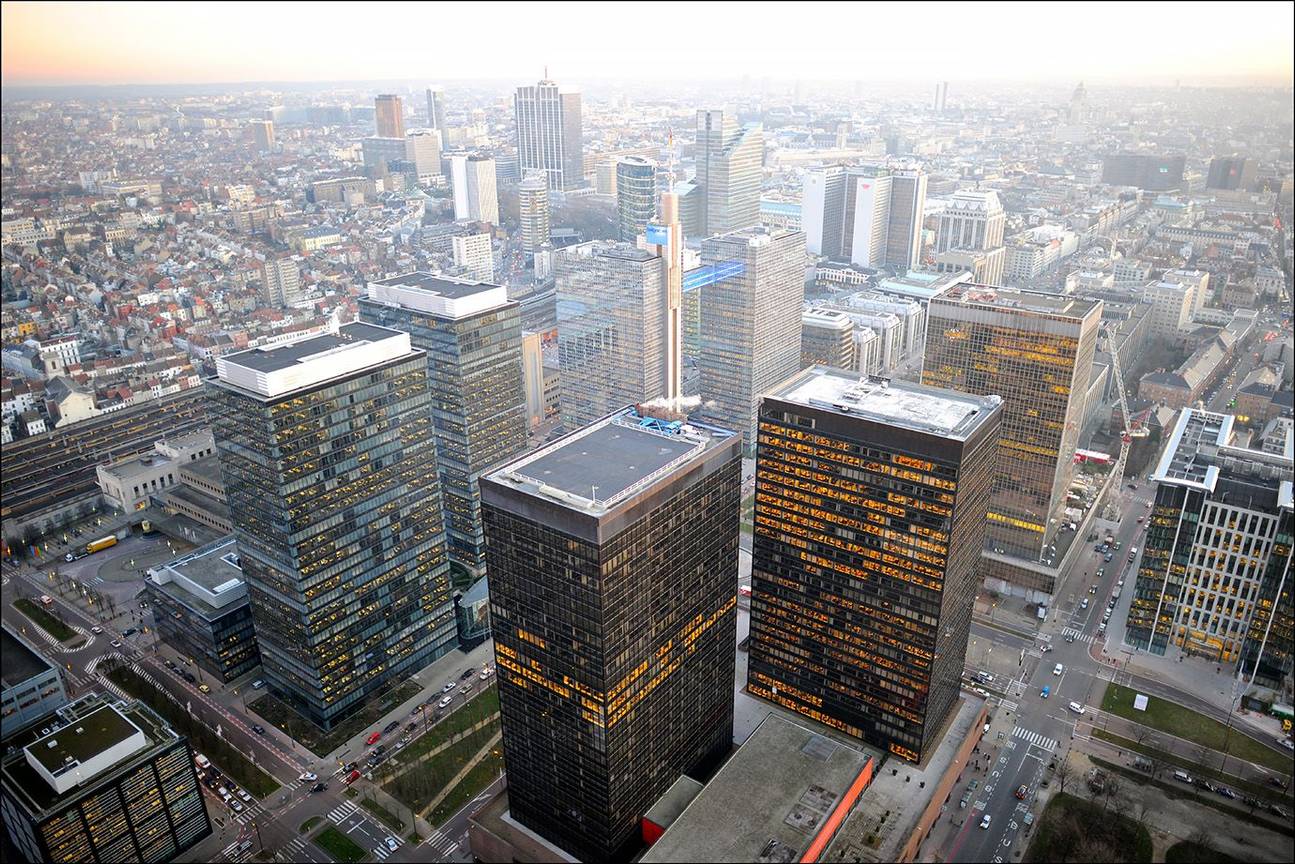 Noordwijk WTC-torens Noordstation Albert II-laan