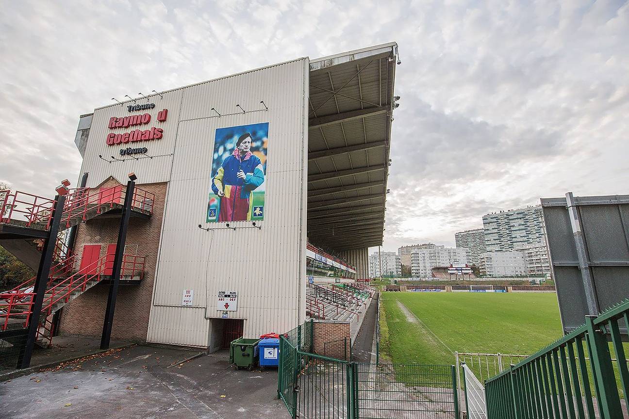 RWDM Edmond Machtensstadion Tribune Raymond Goethals