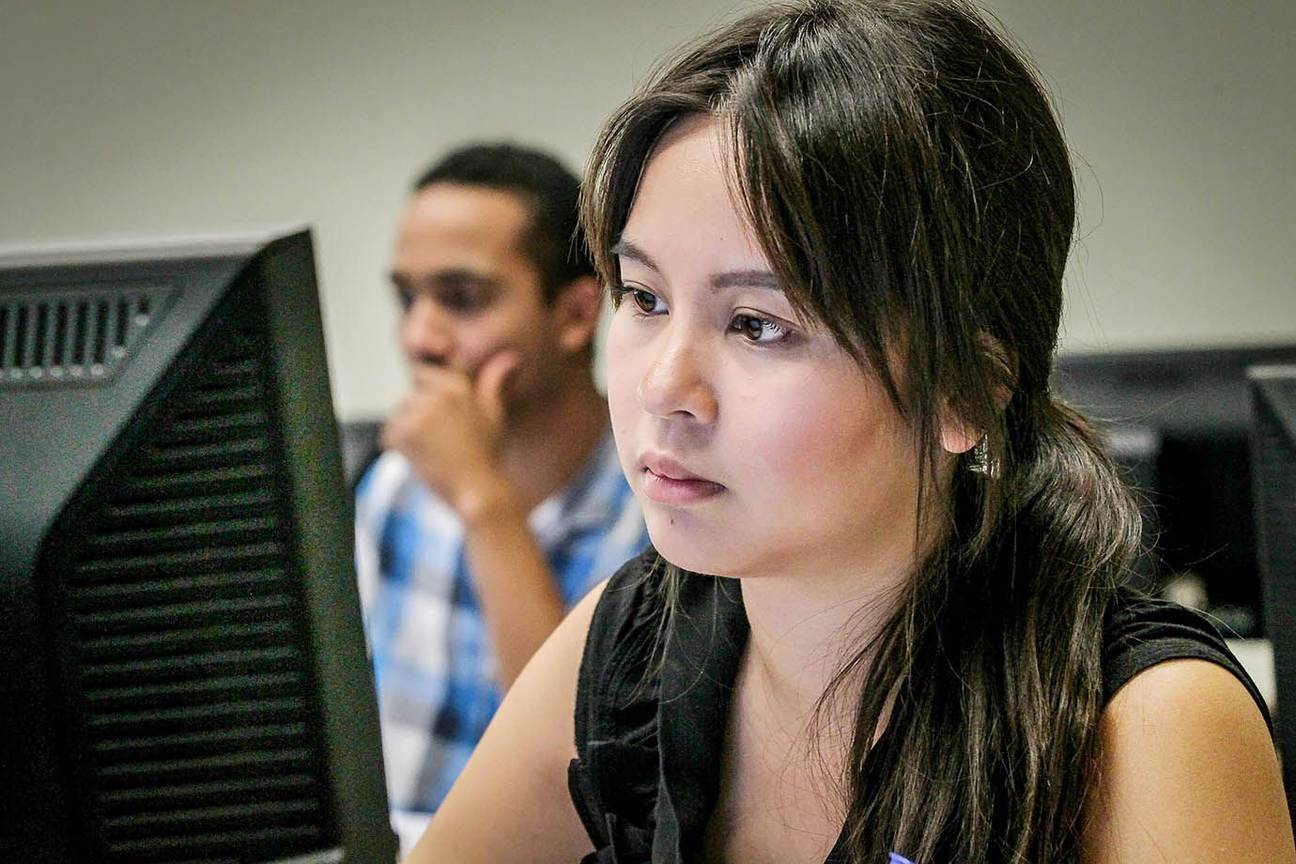 Studenten HUB studeren examens herexamens