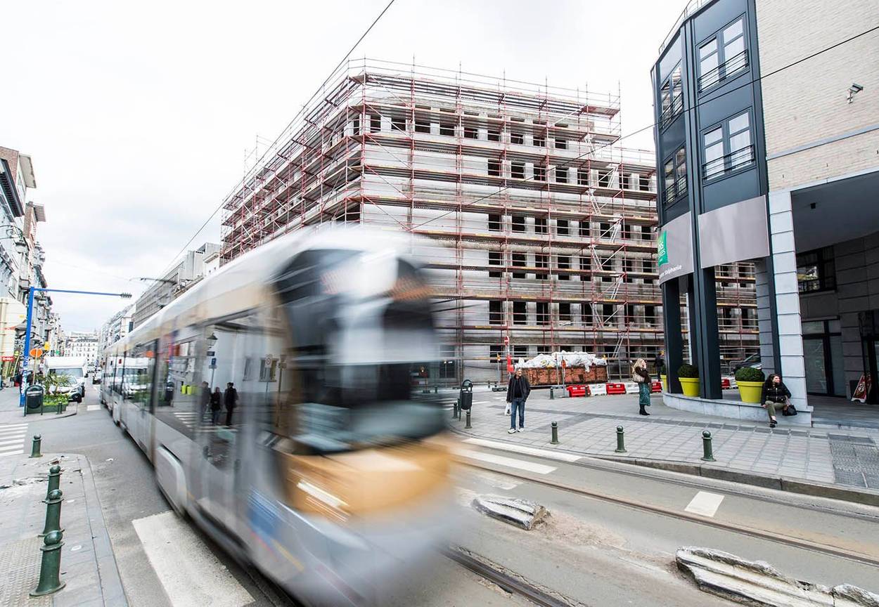 Sint-Gillis tram MIVB openbaar vervoer