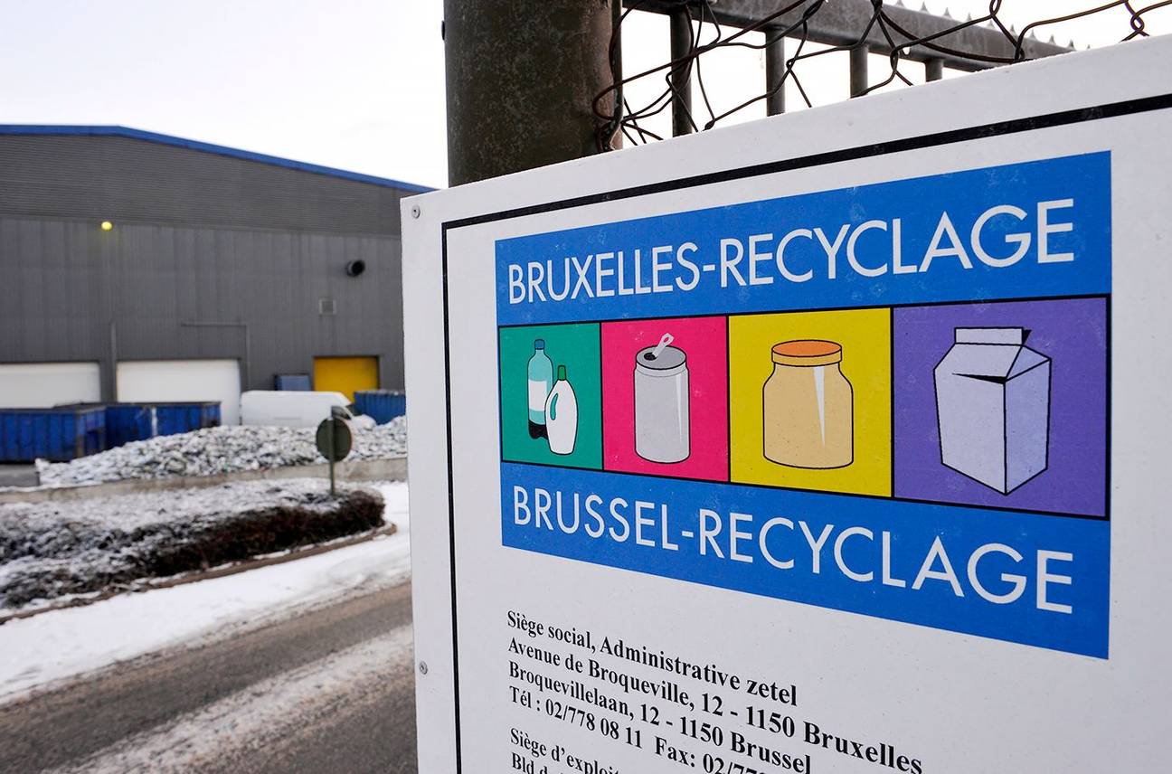 sorteercentrum Vorst recyclage recyclagepark Brussel afval afvalverwerking sorteren Net Brussel