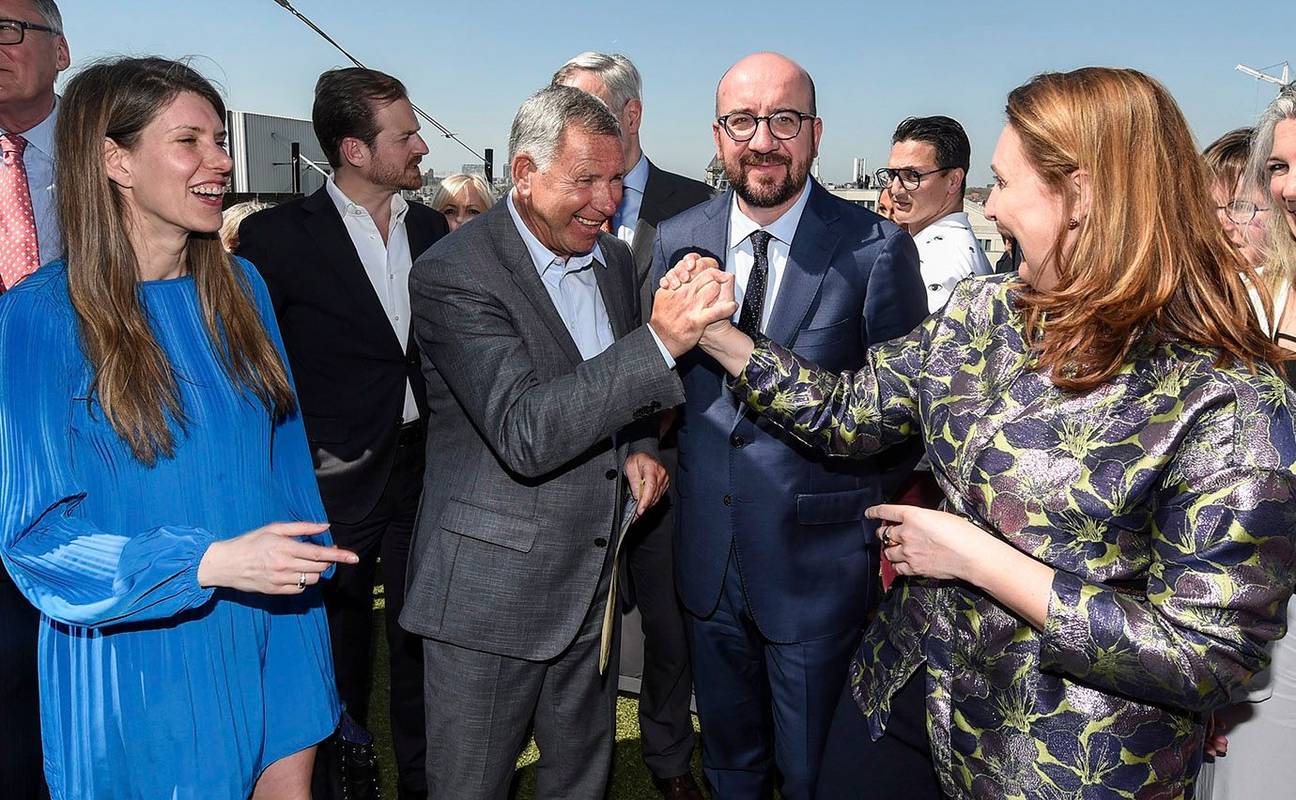 20 april 2018 Lijstvoorstelling MR en Open VLD voor verkiezingen van 14 oktober 2018 Alain Courtois Charles Michel Els Ampe Gwendolyn Rutten