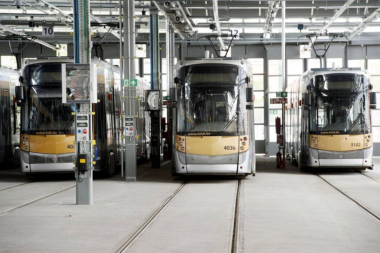 De Marconi-tramremise van de MIVB