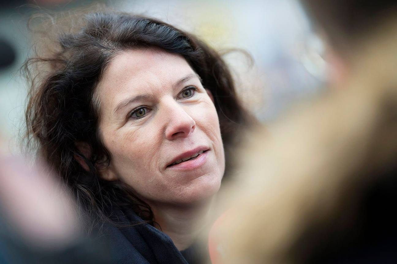 Bianca Debaets staatssecretaris voor verkeersveiligheidsbeleid, informatica en digitalisering en en dierenwelzijn