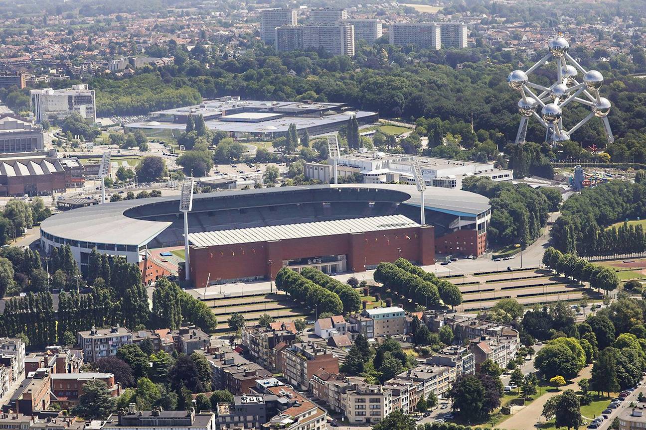 Koning Boudewijnstadion Heizel voetbalstadion KBVB