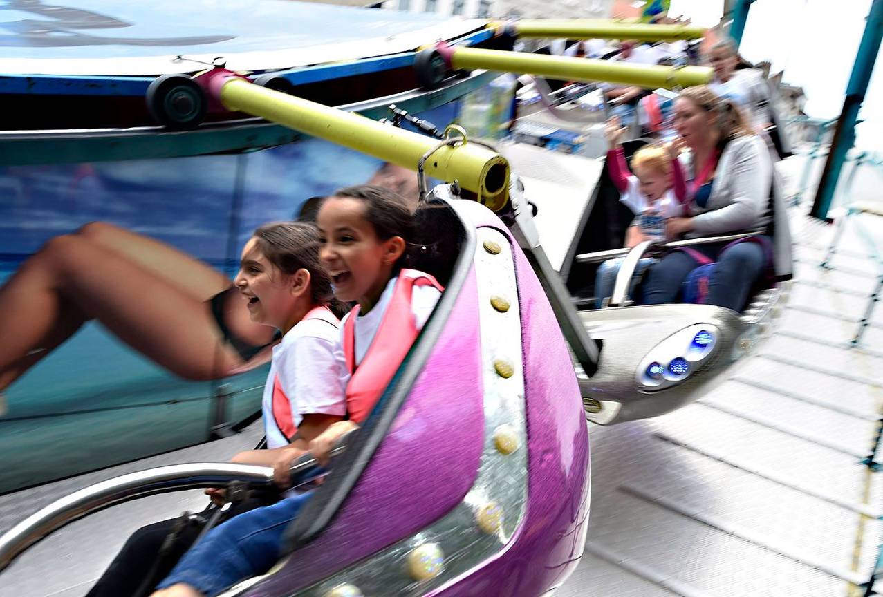 Zuidfoor Foire du Midi kermis kermisattractie plezier