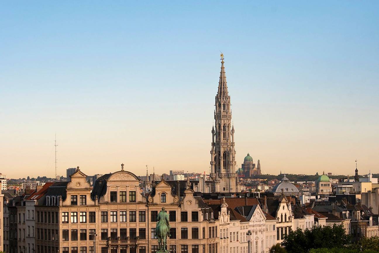 panorama stadhuis basiliek koekelberg Albert I kunstberg standbeeld