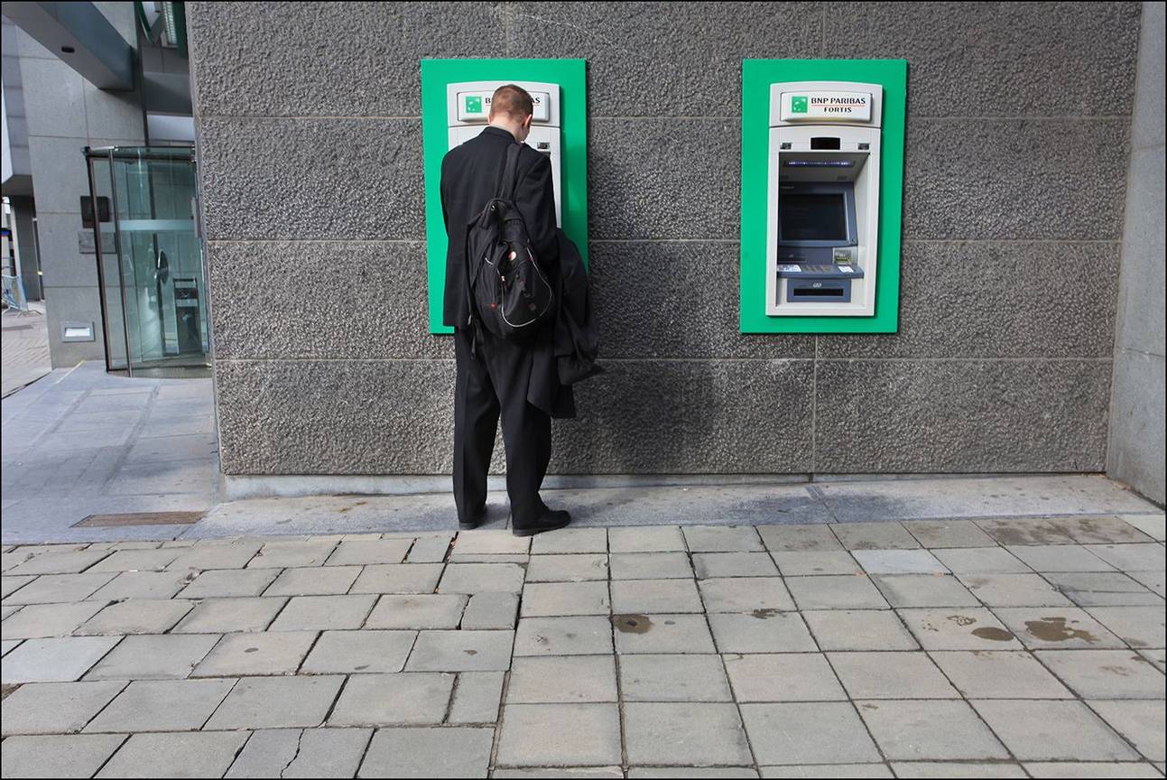 20180814 Bancontact cash in cash out geldautomaat geld afhalen mister cash geld afhalen bank BNP Paribas Fortis