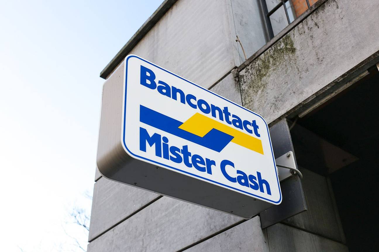 Bancontact geldautomaat Mister Cash