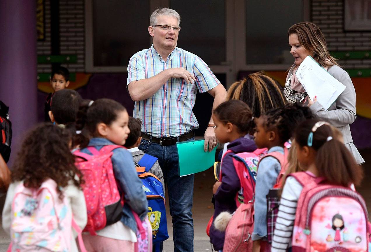 3 september 2018: eerste schooldag in Brussel
