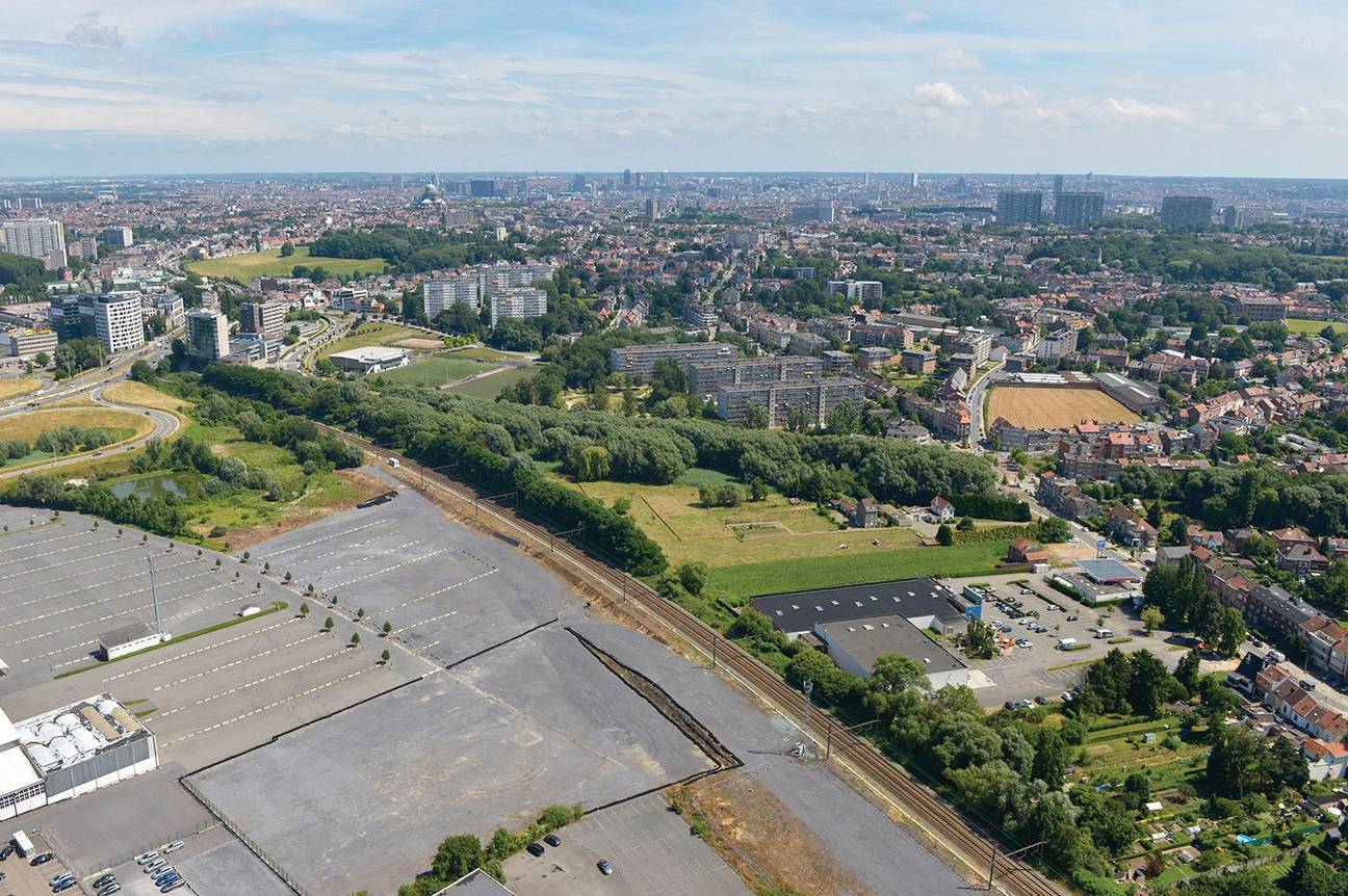 Sint-Agatha-Berchem luchtbeeld 2