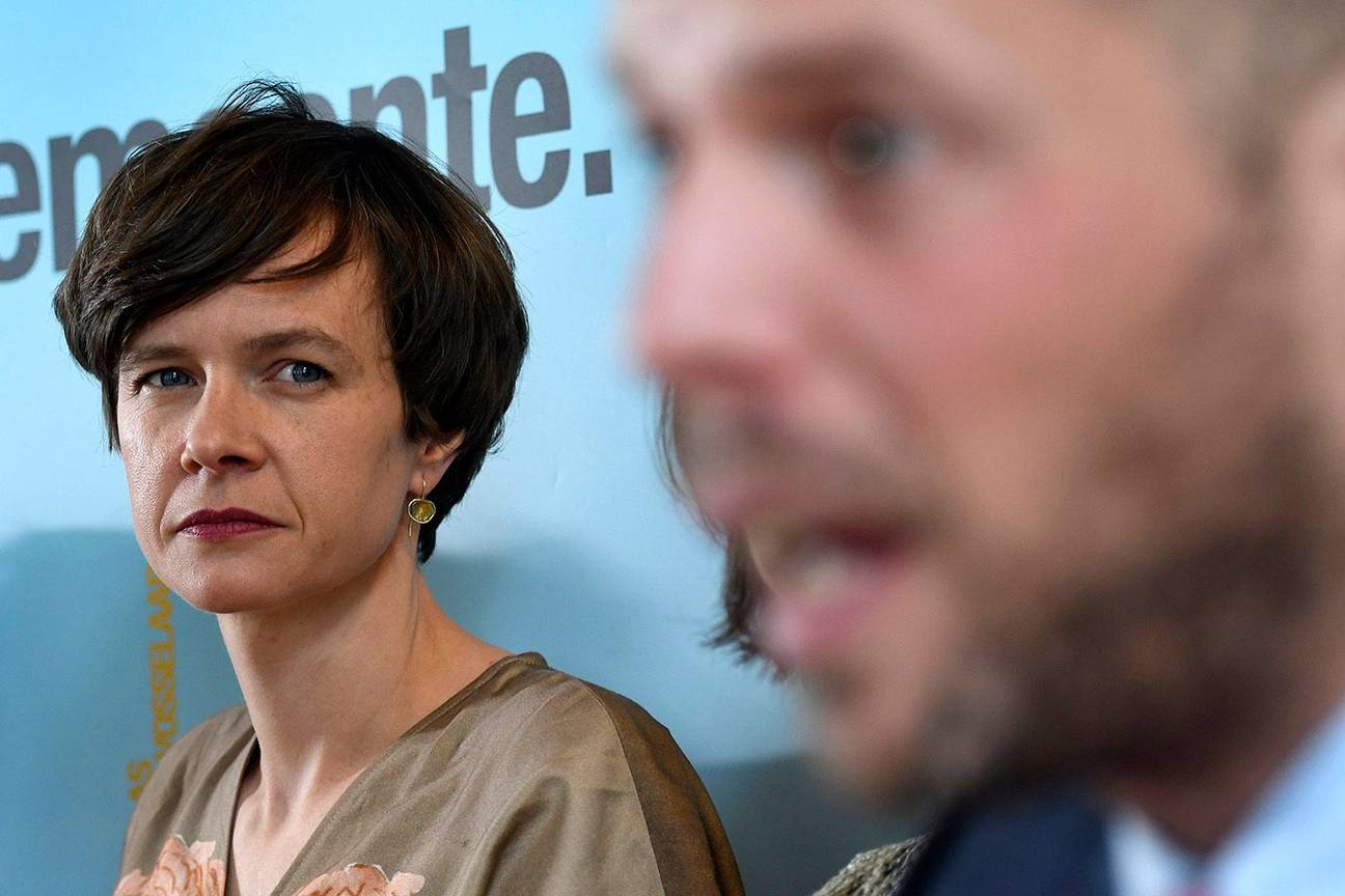 Cieltje Van Achter en Theo Francken (N-VA)