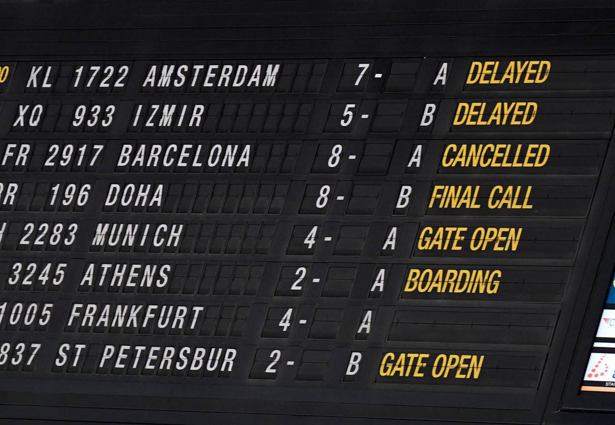 Brussels Airport luchthaven Zaventem staking Avia Partner delayed cancelled