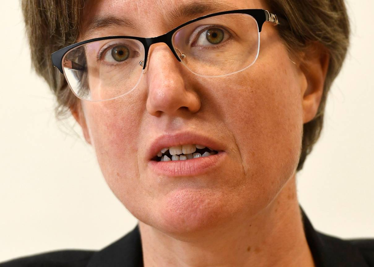 Catherine Moureaux (PS), burgemeester van Sint-Jans-Molenbeek