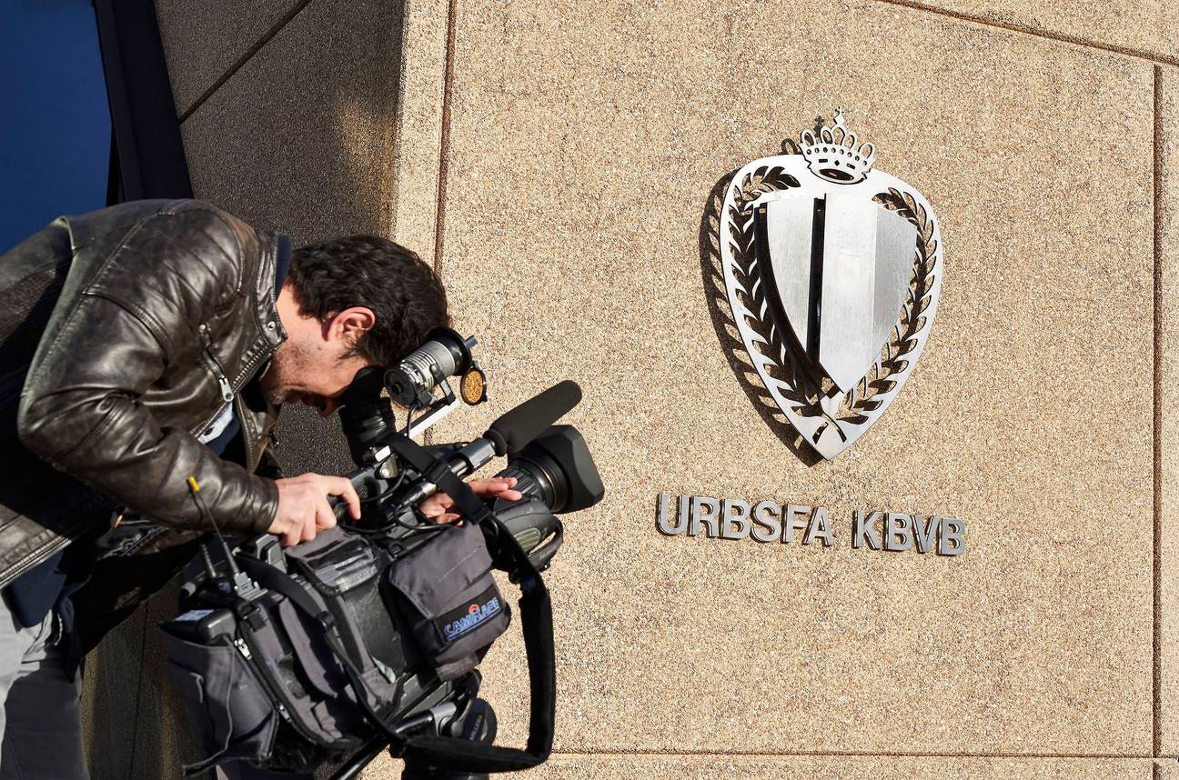 De hoofdzetel Koninklijke Belgische Voetbalbond (KBVB) aan de Houba-de Strooperlaan in Laken