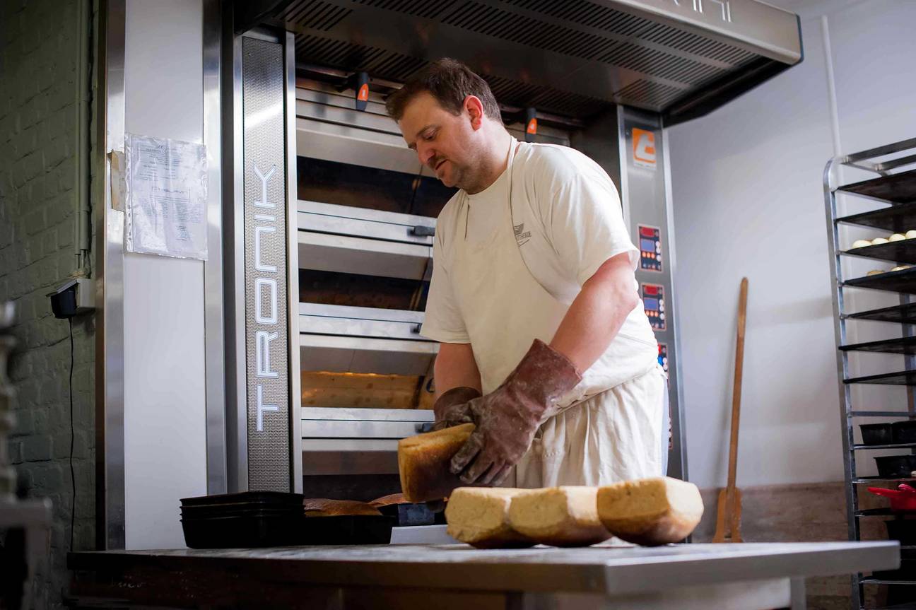 Bakkers aan het werk