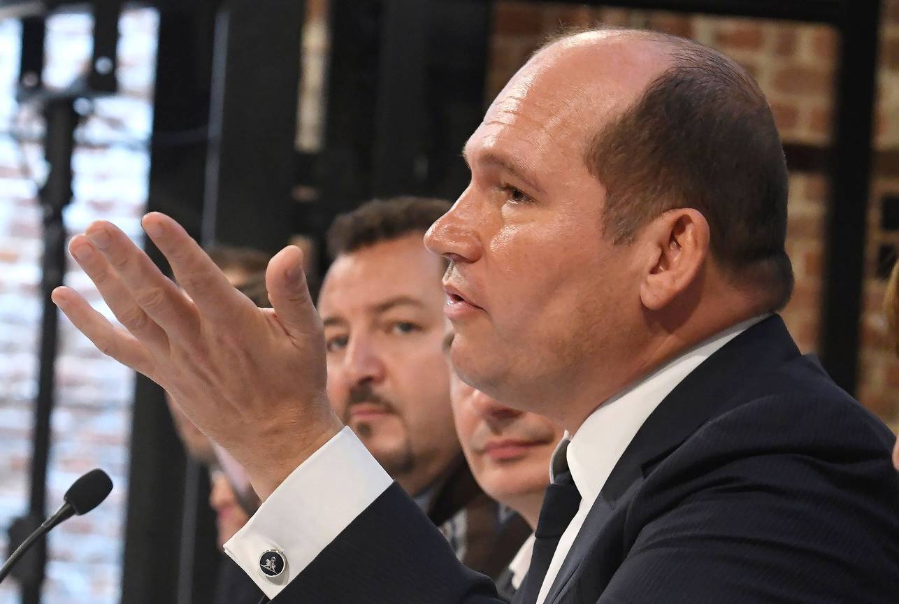 Het nieuwe College van burgemeester Philippe Close (PS) en schepenen van Brussel-Stad