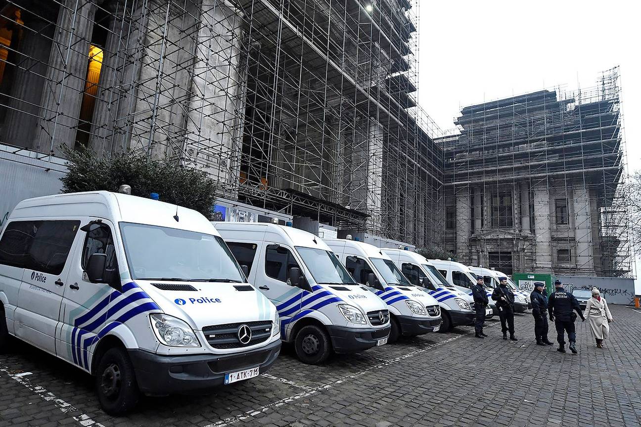 Justitiepaleis beveiliging Proces Mehdi Nemmouche