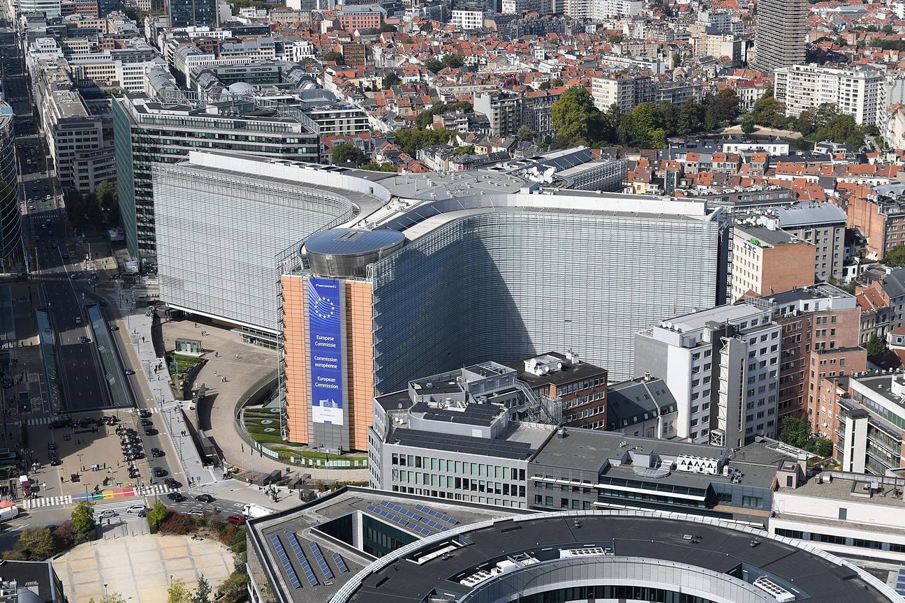 Berlaymontgebouw Europese Gemeenschap hoofdkantoor Europese Commissie Wetstraat