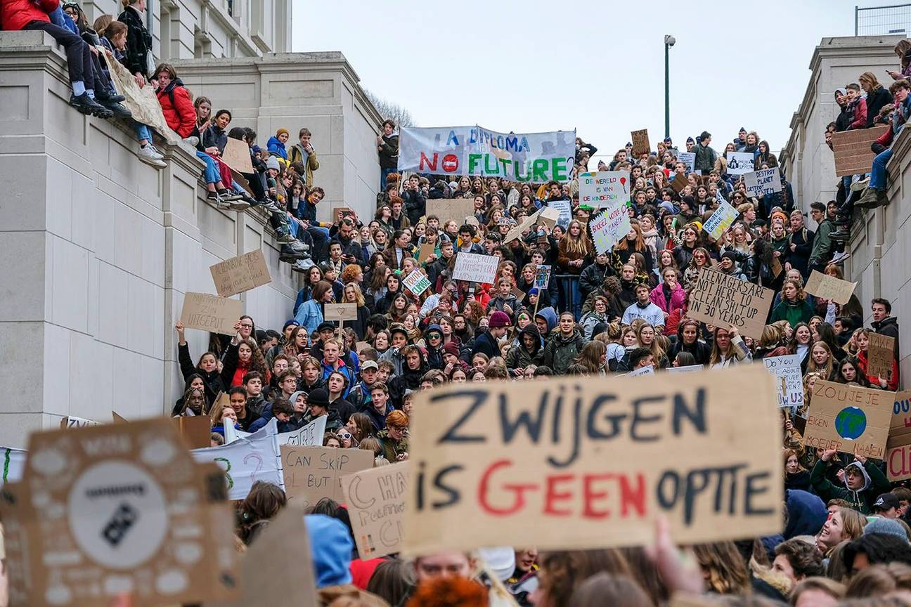 20190111 Klimaatspijbelaars Youth For Climate 3