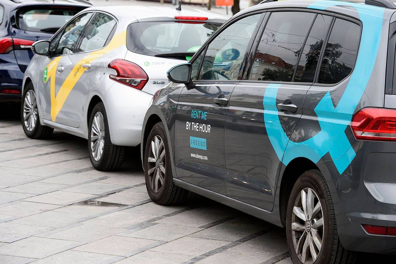 Car sharing met Zipcar en Ubeeqo in Brussel