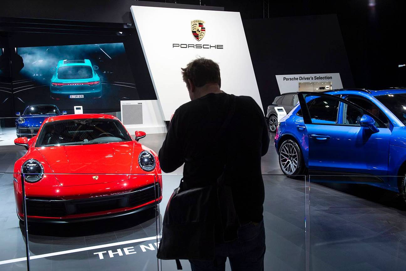 Porsche op het Autosalon 2018 