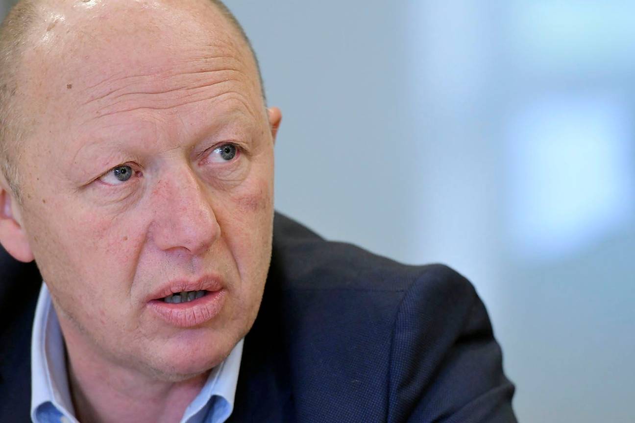 Hans Bonte (SP.A), burgemeester van Vilvoorde