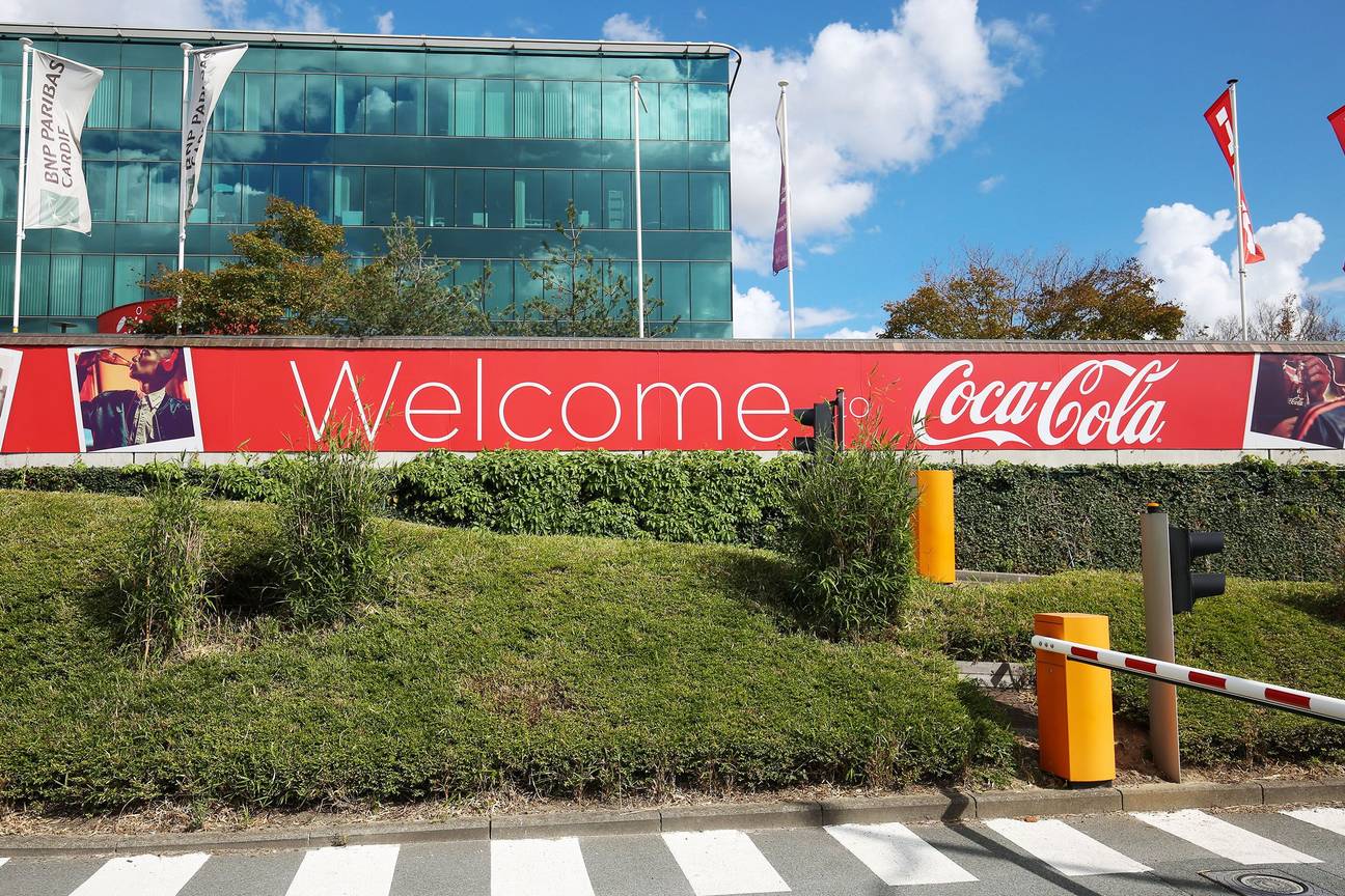 De hoofdzetel van Coca-Cola aan de Bergensesteenweg in Anderlecht