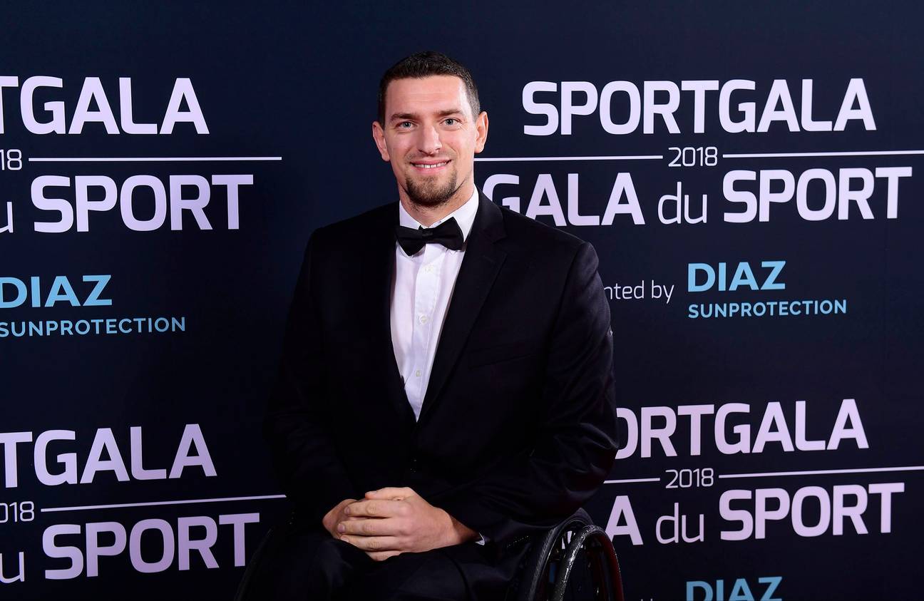 Rolstoeltennisser Joachim Gerard