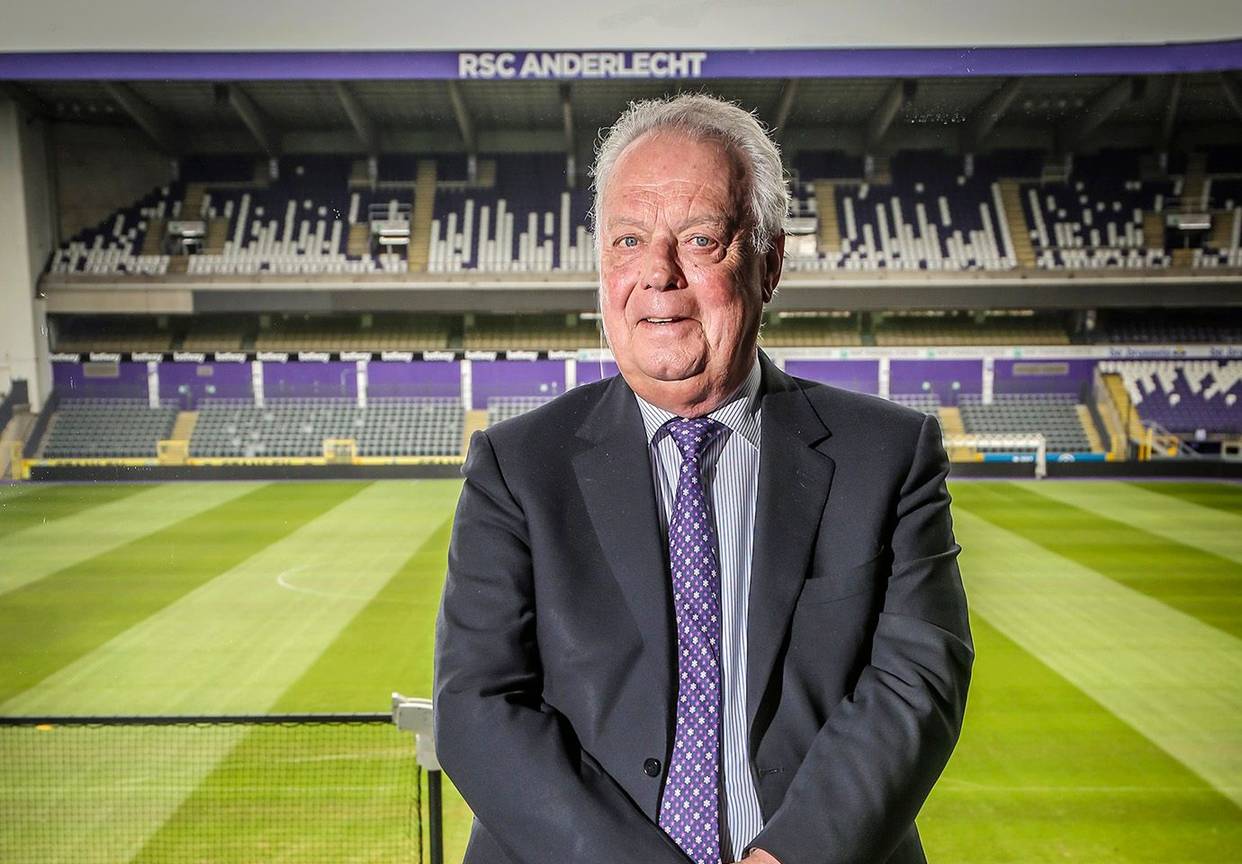 Roger Vanden Stock, ex-voorzitter van RSC Anderlecht