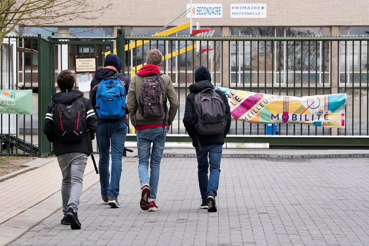 Het Collège Don Bosco, aan de Stokkelsesteenweg in Sint-Pieters-Woluwe