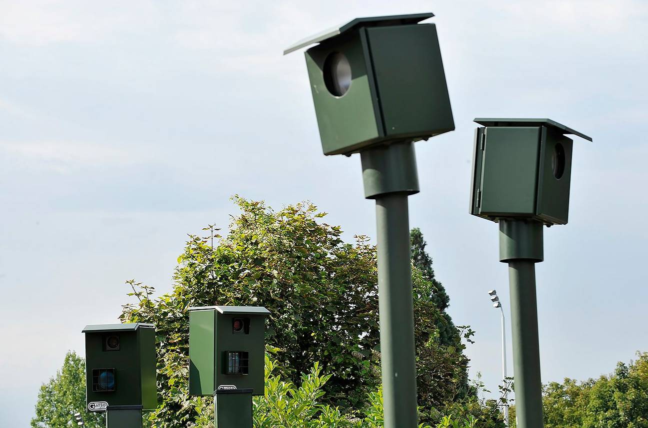 Snelheidscontrole met flitspalen in Brussel