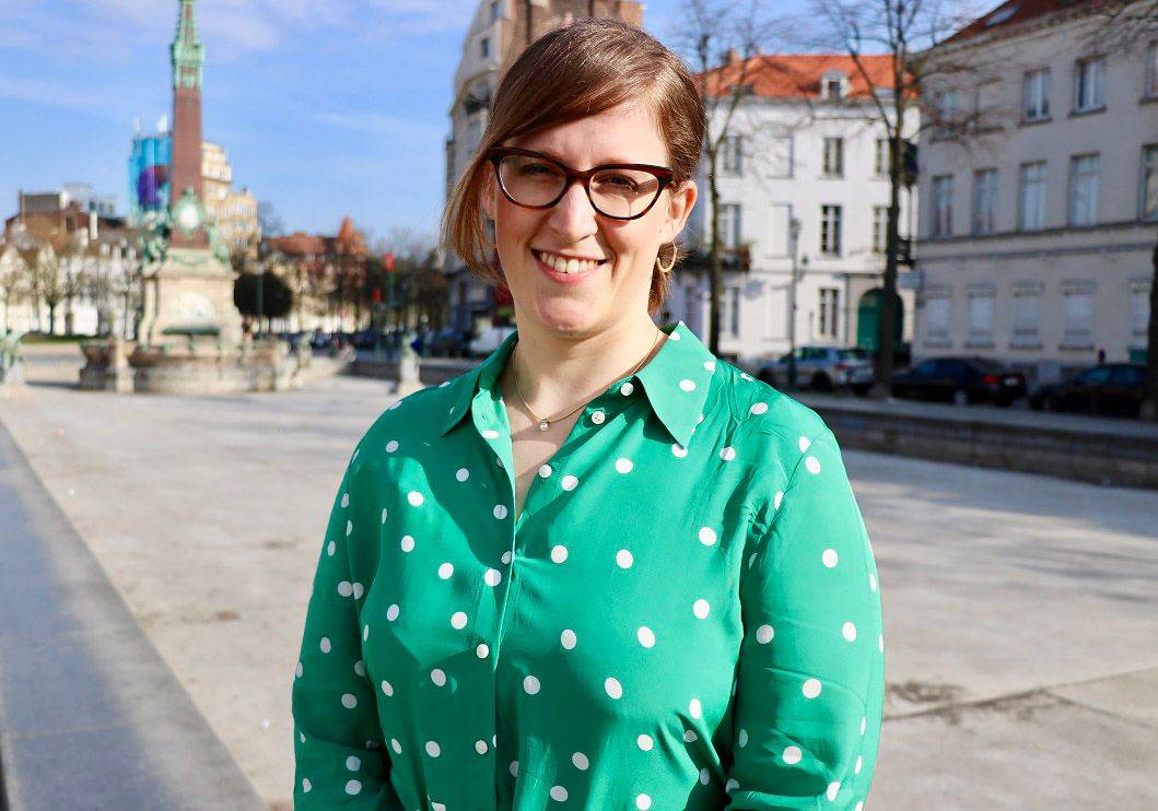 Nicole De Moor, kandidaat op de CD&V-lijst voor het Vlaams Parlement