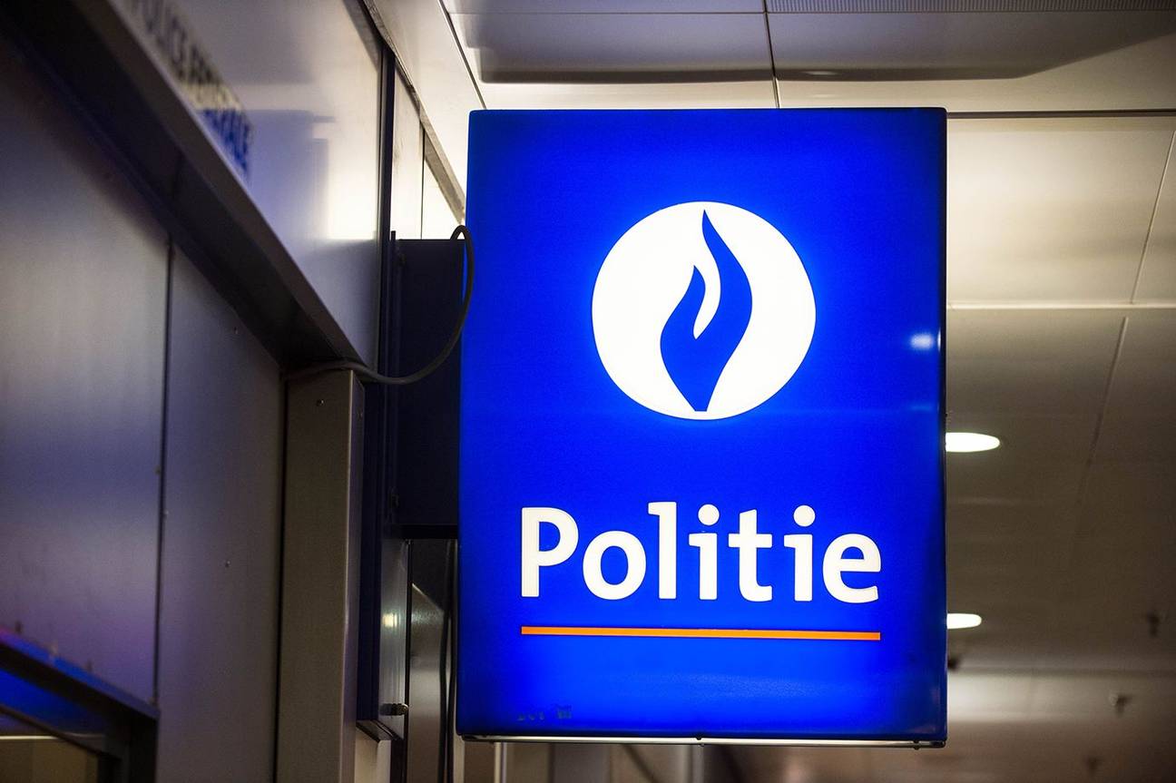 Het politiekantoor in het Zuidstation