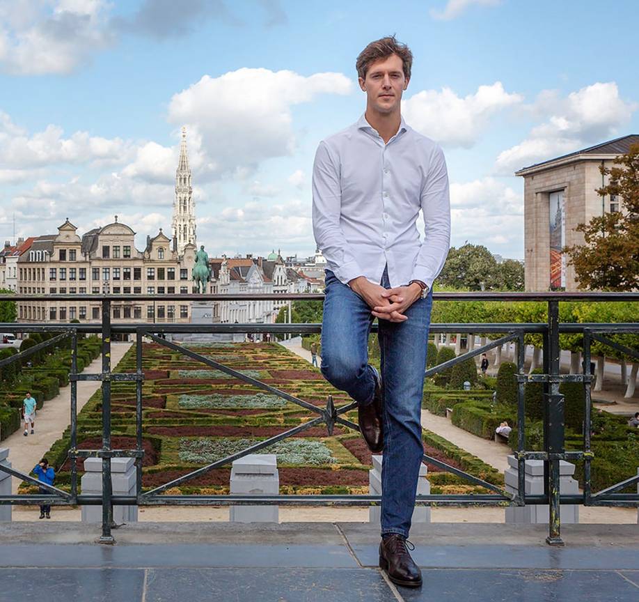 Franc Bogovic (Open VLD) aan de Kunstberg