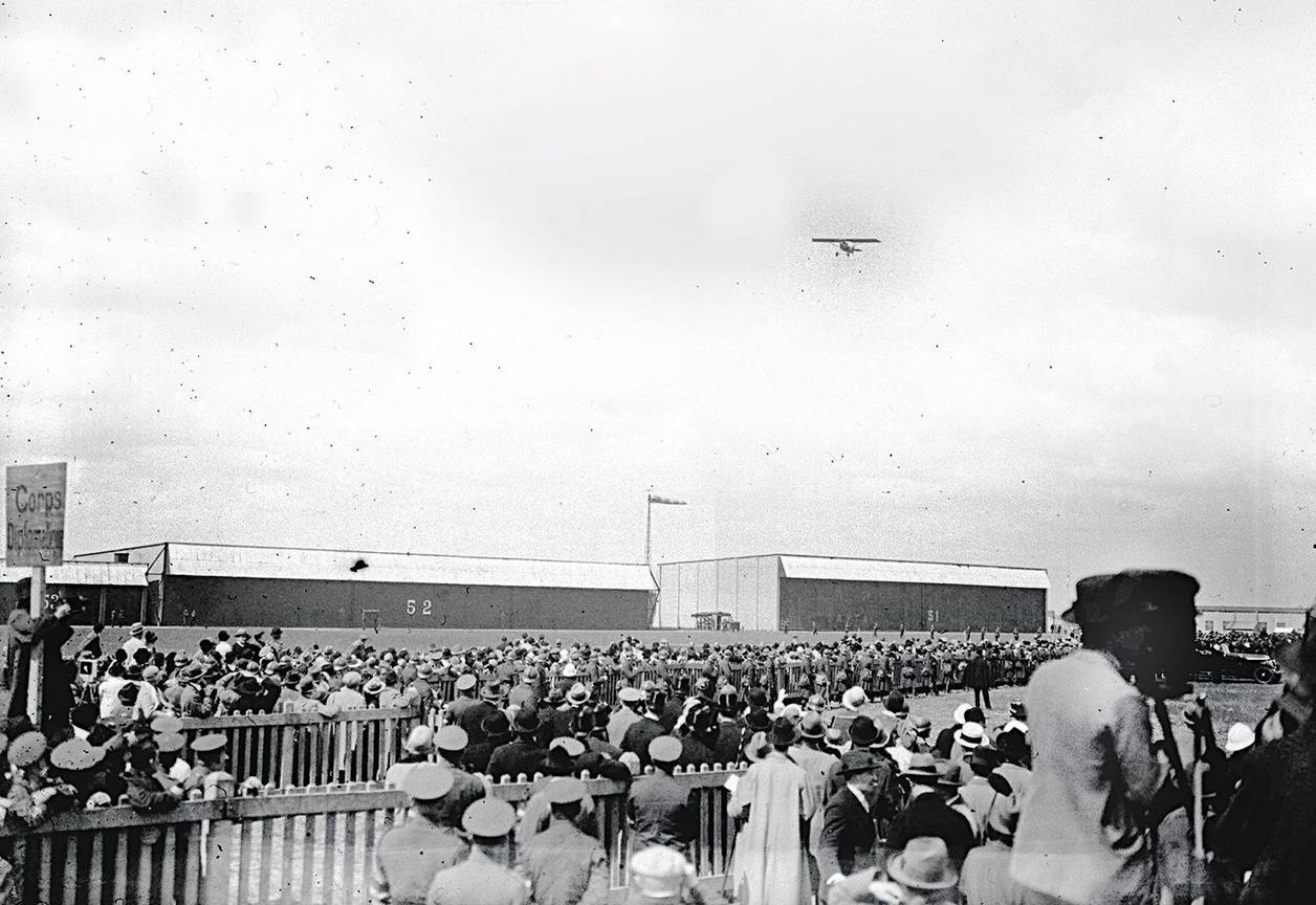 Bezoek van Charles Lindbergh aan Brussel in 1927