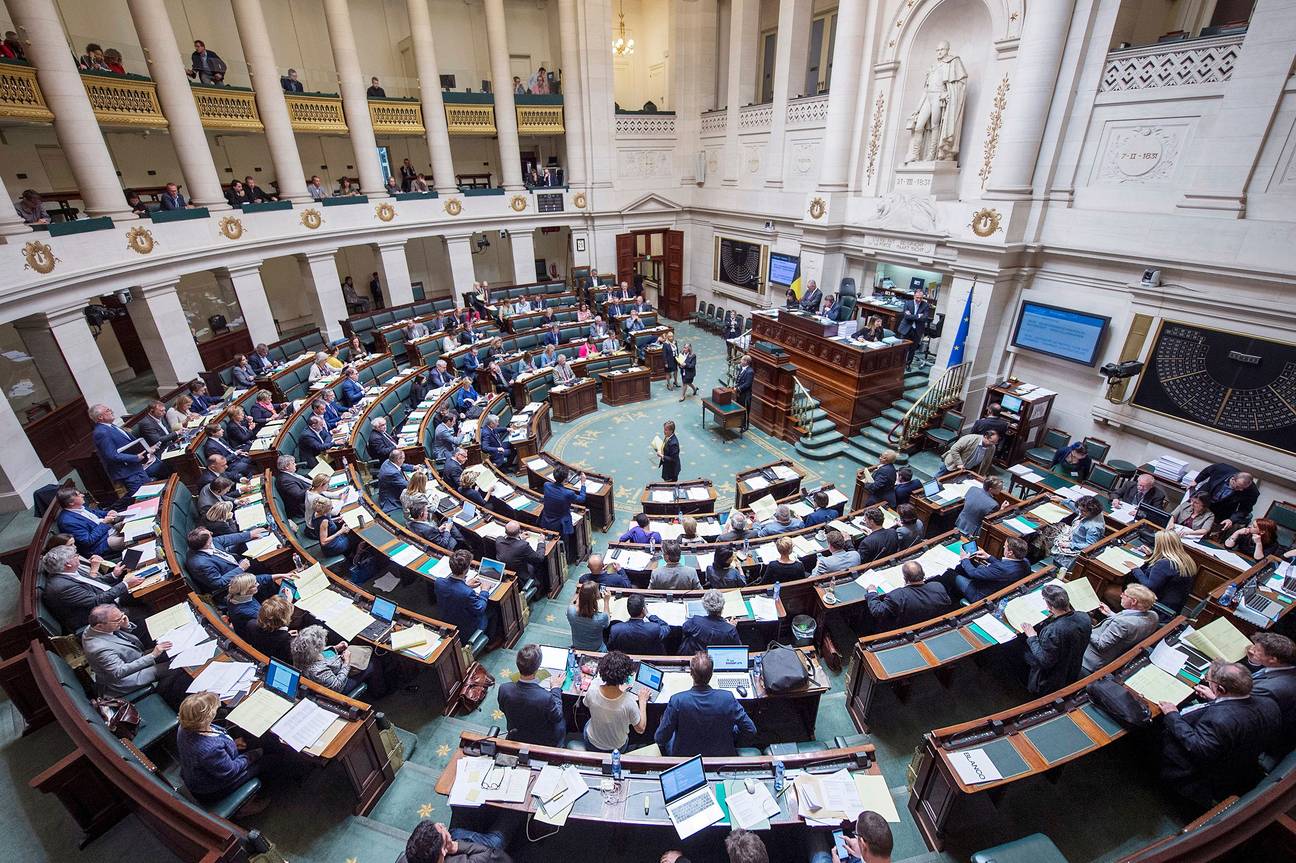 Plenaire zitting Kamer Federaal Parlement