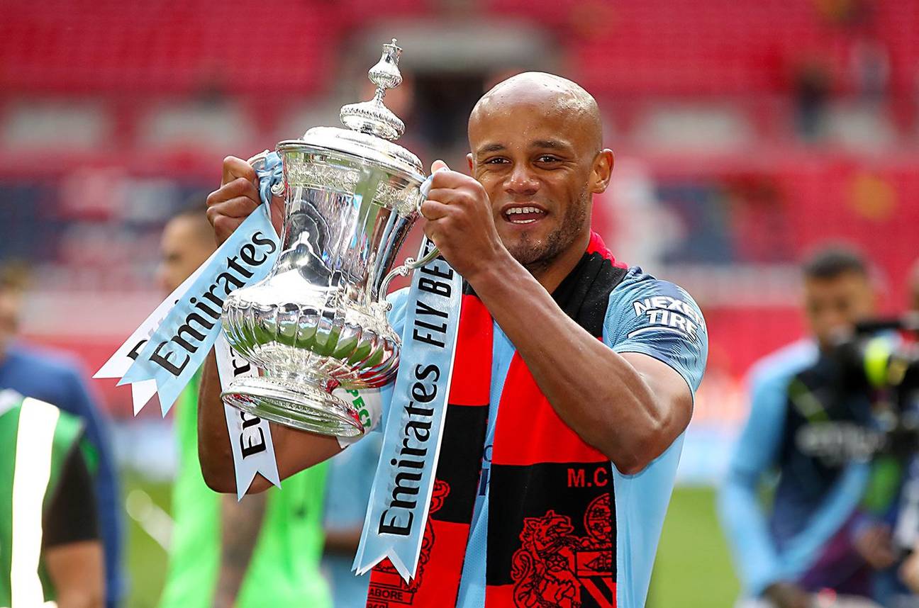 5 mei 2019: Vincent Kompany wint de FA Cup Final met Manchester City in de Premier League