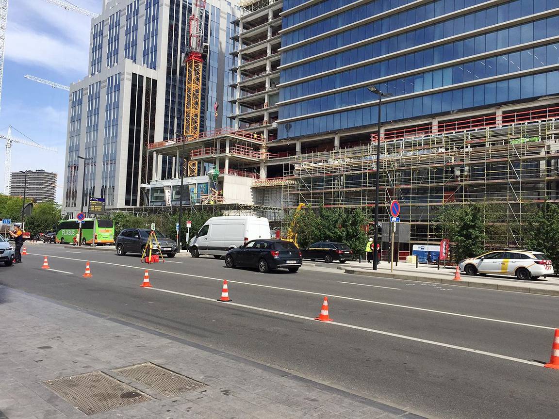 23 mei 2019: Aanrijding van een voetganger door een auto aan het Rogierplein