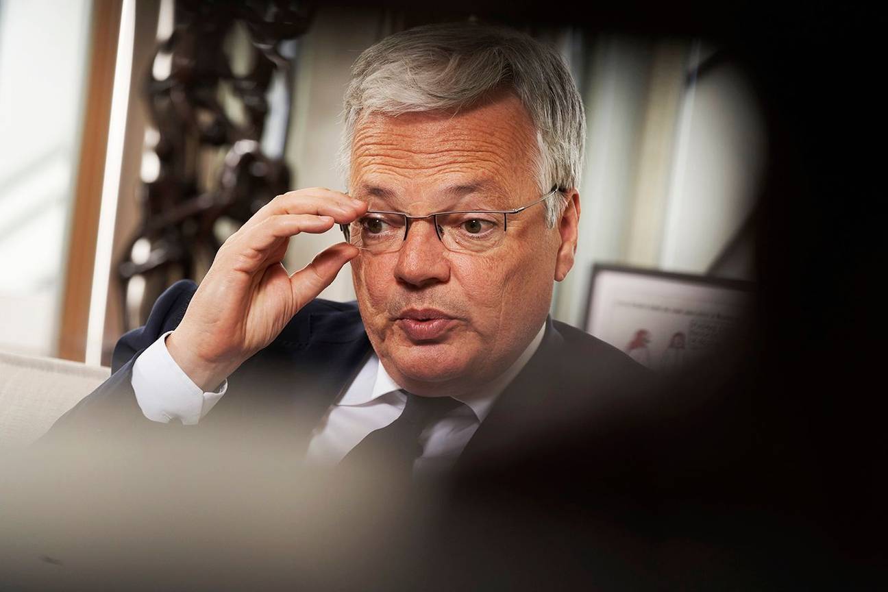 Didier Reynders, lijsttrekker MR voor de Federale Kamer