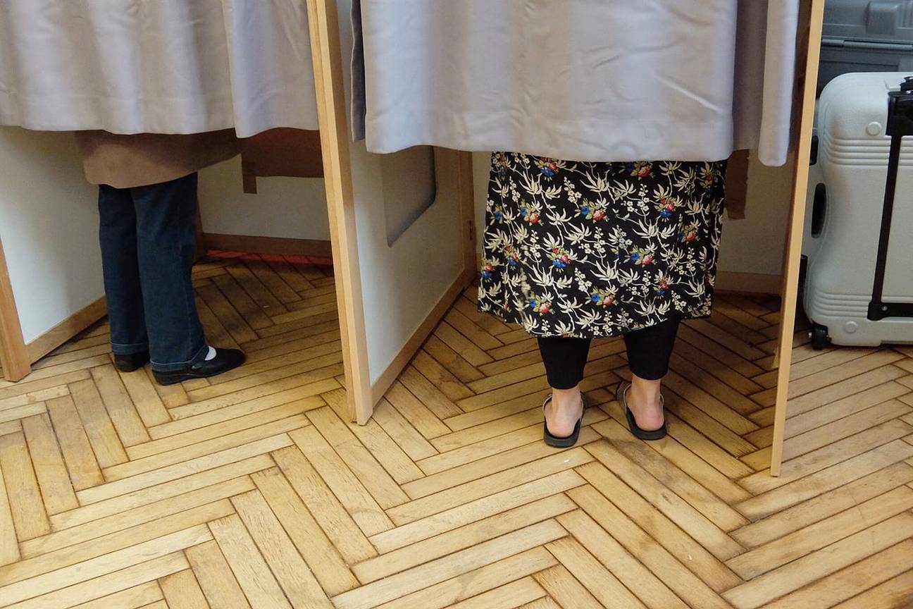 Stembusgang Ecole des quatre saisons, Sint-Gillis