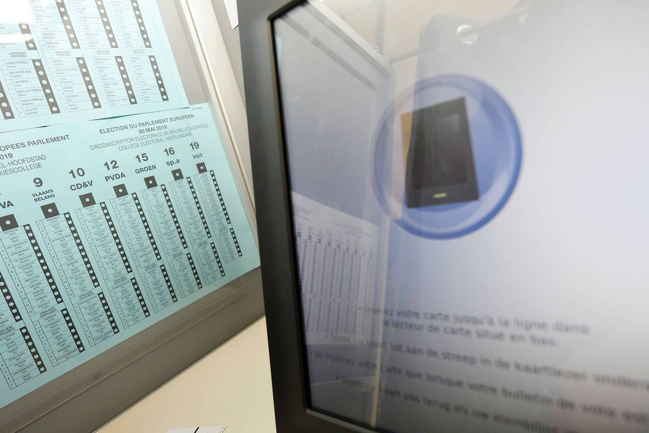 Federale, Vlaamse en Europese verkiezingen van 26 mei 2019 elektronisch stemmen stemcomputer