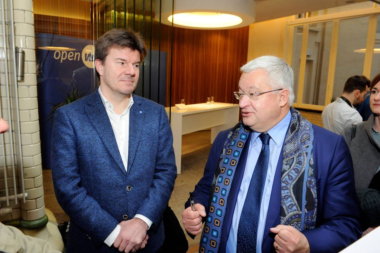 Sven Gatz en Guy Vanhengel, Open VLD-kopstukken