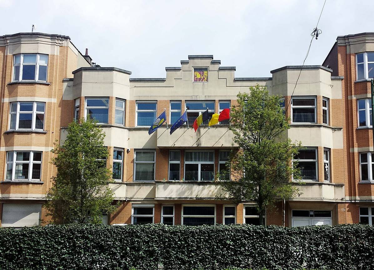 Het gemeentehuis van Ganshoren