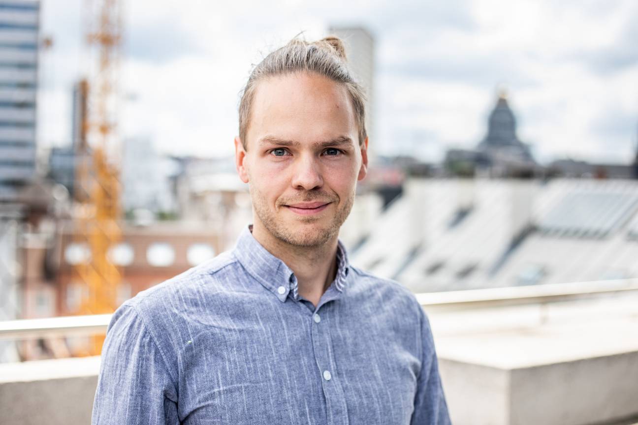 Pepijn Kennis Agora installatie Brussels Parlement